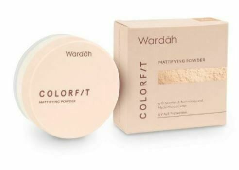 Wardah Colorfit Mattifying Powder Untuk Kulit Berminyak