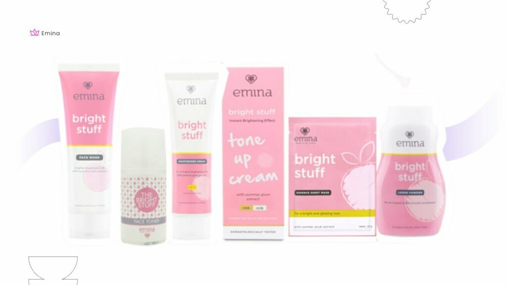 Urutan Pemakaian Skincare Emina Bright Stuff Pagi dan Malam