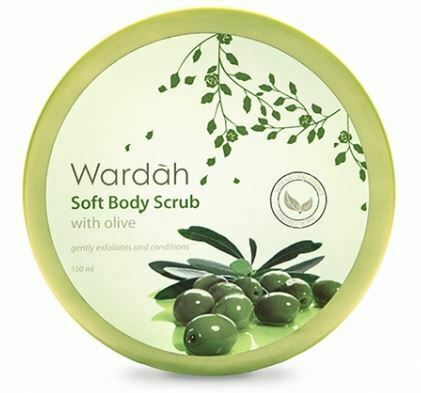 Wardah Soft Body Scrub With Olive