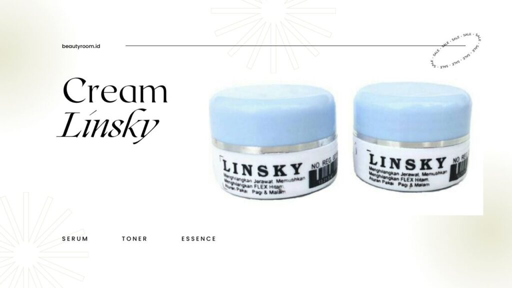 Cream Linsky Apakah sudah BPOM dan Aman? Ini Faktanya