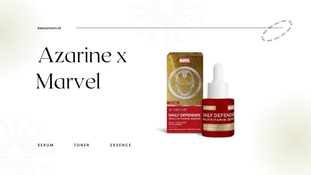 12 Varian dan Manfaat Serum Azarine x Marvel , Seampuh itu?