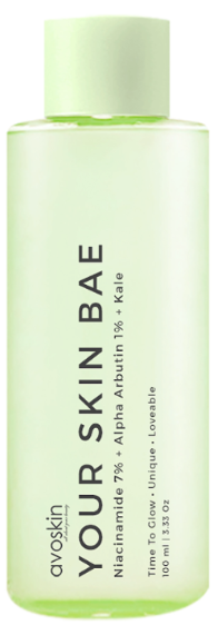 10. Your Skin Bae Niacinamide 7% + Alpha Arbutin 1% + Kale Toner