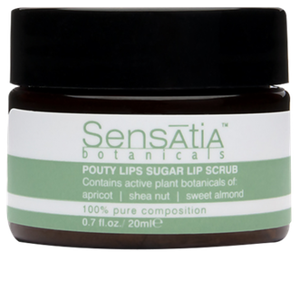 1. Sensatia Botanicals Pouty Lips Sugar Lip Scrub