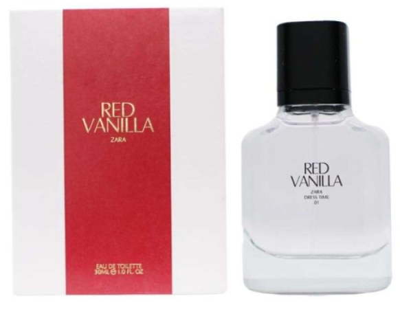 7. Zara Red Vanilla