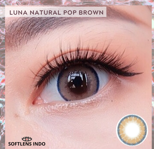 2. Softlens Warna Pop Brown