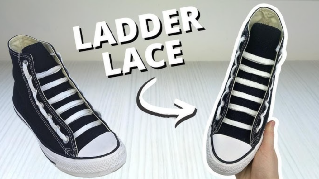 ladder tali sepatu