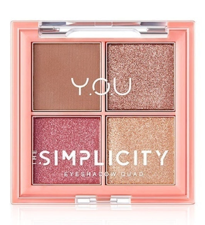 3. Y.O.U The Simplicity Eyeshadow Quad X