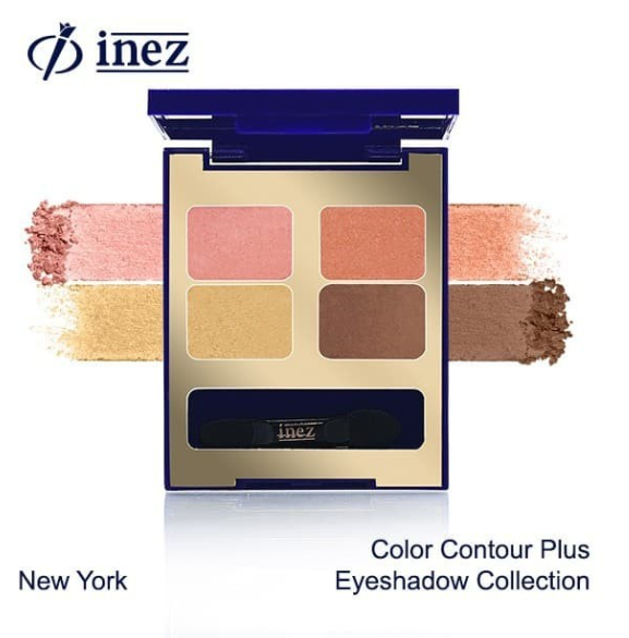 1. Inez Color Contour Plus Eyeshadow
