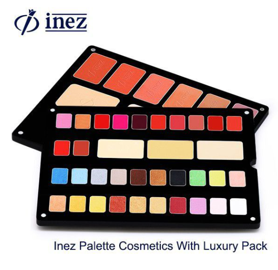 6. Inez Palette Cosmetics with Luxury Pack