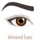 8. Almond Eyes