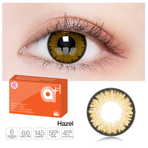 1. Softlens Warna Hazel