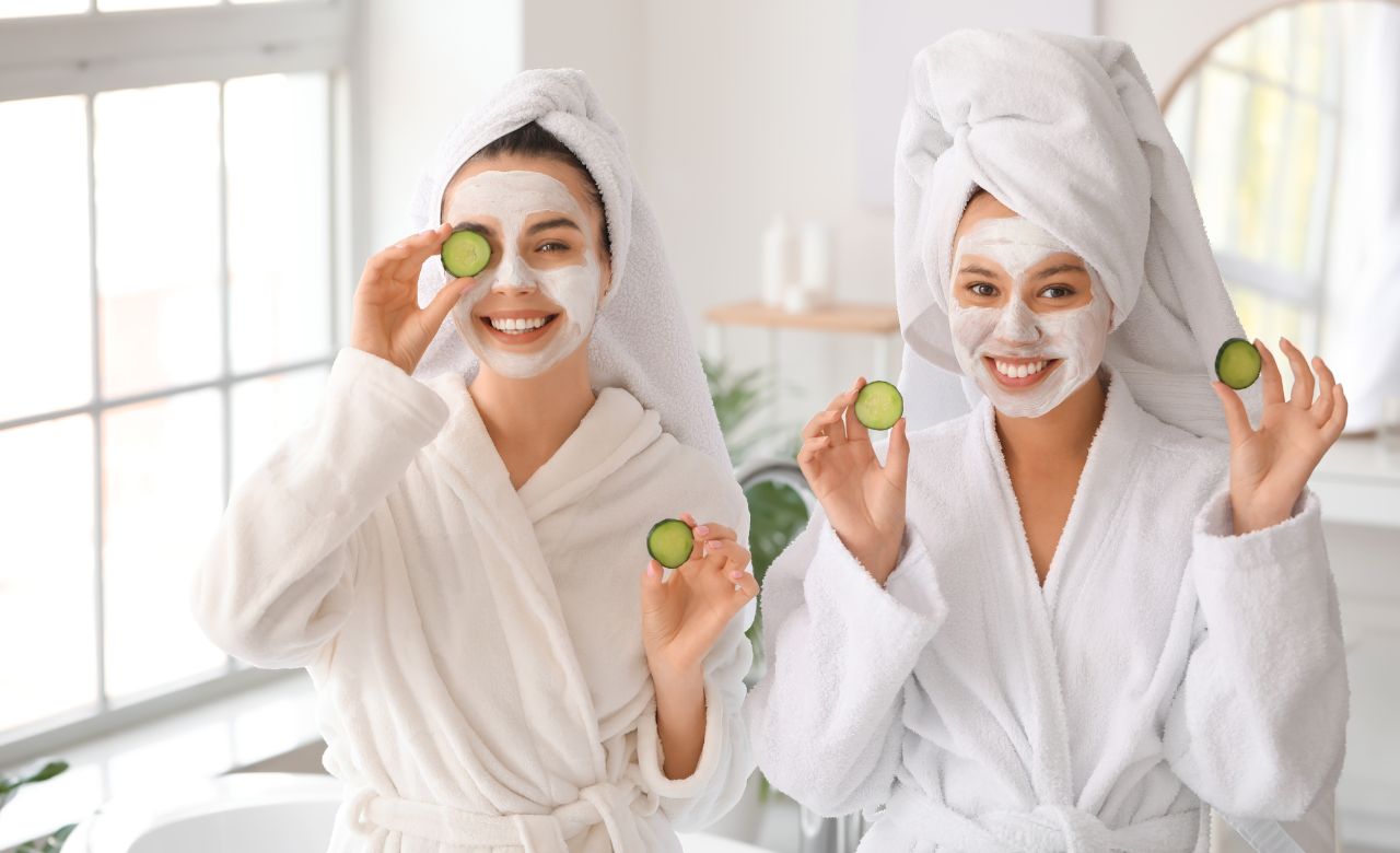 masker-mentimun-untuk-mata-panda 6. Menggunakan Potongan Timun