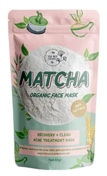 2. Oh My Skin! Masker Organik Matcha