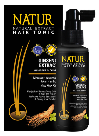 1. Natur Natural Extract Hair Tonic Ginseng Extract