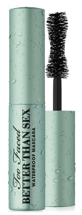 5. Too Faced Better Than S*x Waterproof Mascara