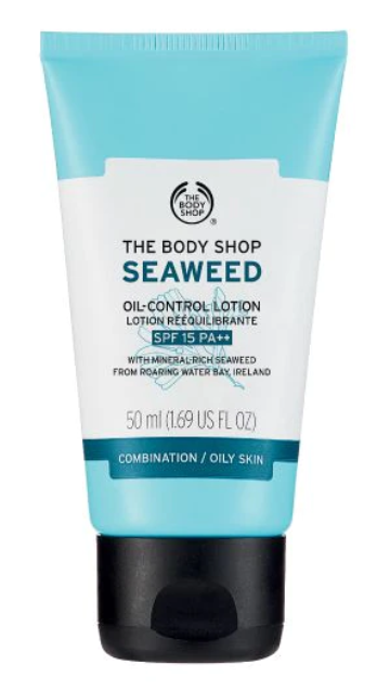 2. The Body Shop Seaweed Mattifying Moisture Lotion SPF 15