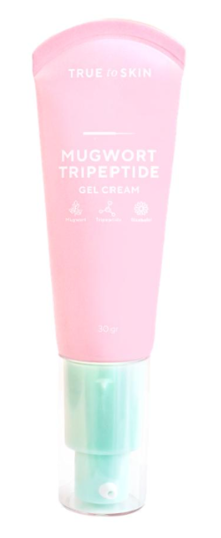 3. True to Skin Mugwort Tripeptide Gel Cream Soothing and Hydrating Moisturizer