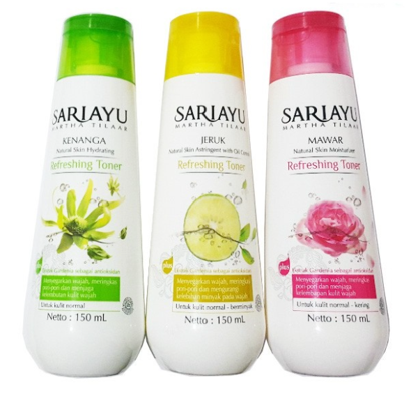 2. Sariayu Natural Skin Refreshing Toner