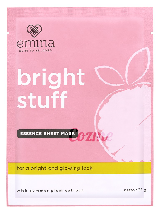 Emina sheet mask halal