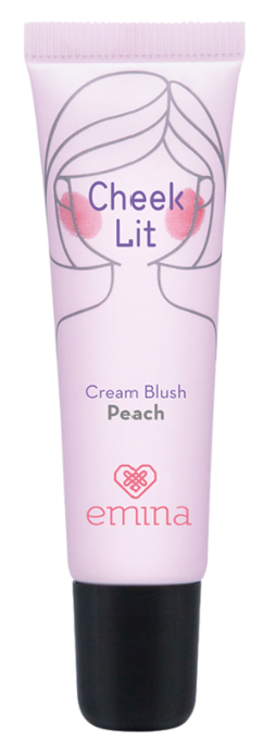 1. Emina Cheeklit Cream Blush Peach